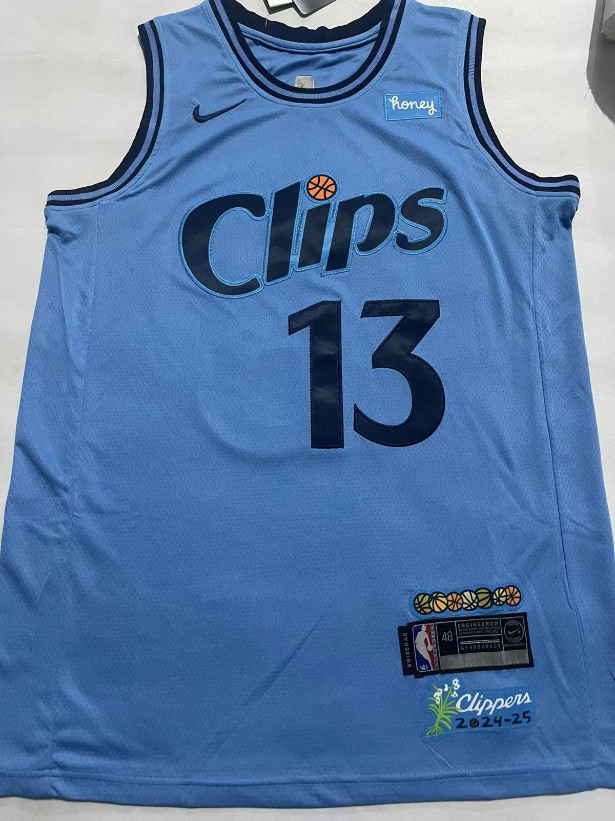 Paul George #13 LA Clippers Nike City Edition Swingman Jersey – Clips Powder Blue