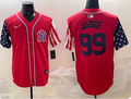 Men's New York Yankees Aaron Judge #99 Nike Replica Jersey – Red Limited Edition