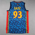 BAPE x Golden State Warriors #93 Mitchell & Ness Hardwood Classics Jersey – Blue Camo