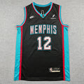 Ja Morant #12 Memphis Grizzlies City Edition Swingman Jersey – Black (Vancouver Throwback)