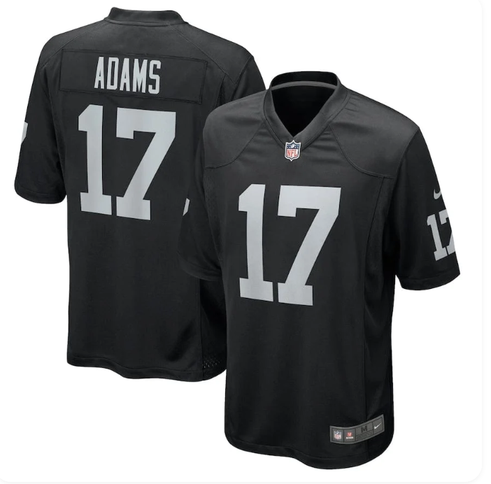 Men's Las Vegas Raiders #17 Davante Adams Black Vapor F.U.S.E. Limited Jersey