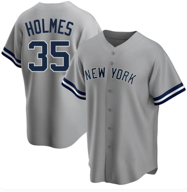 Men's New York Yankees Clay Holmes #35 Replica Jersey – Multiple Styles