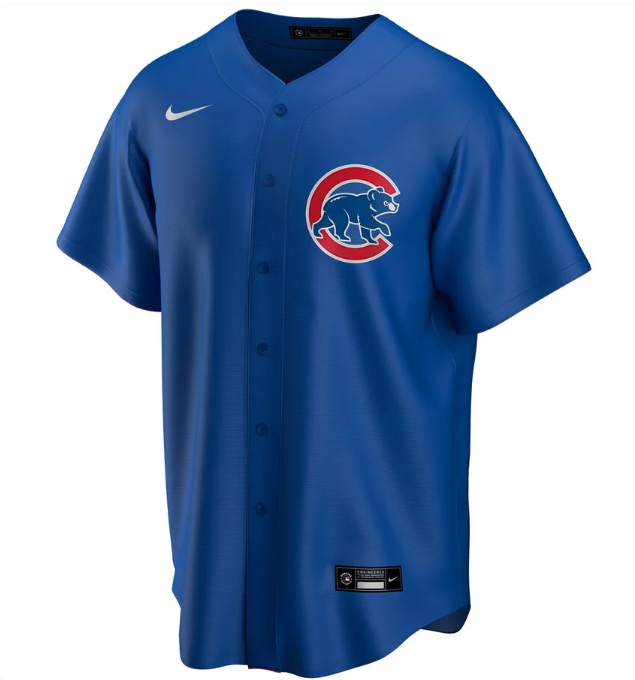 Men's Chicago Cubs Anthony Rizzo #44 Nike Blue Alternate Replica Jersey