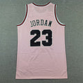 Michael Jordan #23 Chicago Bulls Mitchell & Ness Hardwood Classics Jersey – Pink
