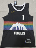 Michael Porter Jr. #1 Denver Nuggets City Edition Nike Swingman Jersey – Black 5280
