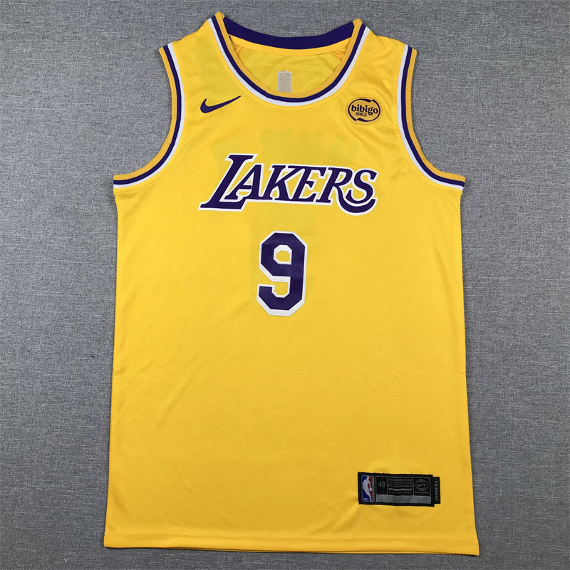 Bronny James Jr. #9 Los Angeles Lakers Icon Edition Jersey – Gold