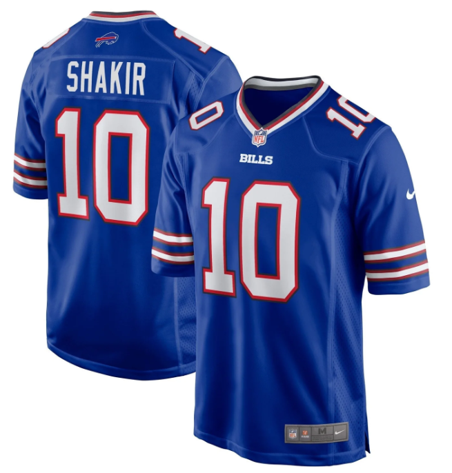 Buffalo Bills Khalil Shakir Nike Game Jersey – Royal Blue