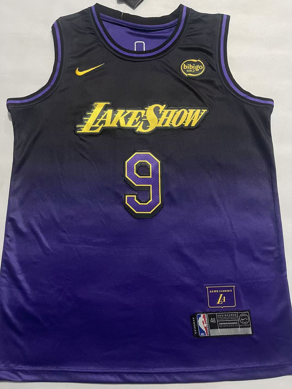 Bronny James Jr. #9 Los Angeles Lakers Nike City Edition Swingman Jersey – LakeShow Black/Purple