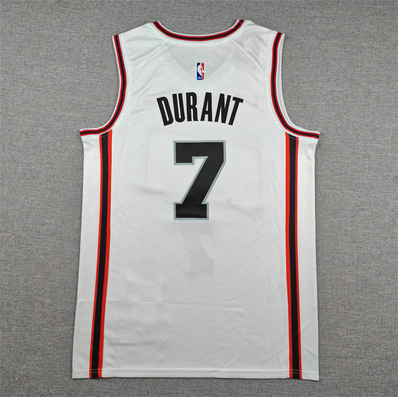 Kevin Durant #7 Houston Rockets Nike City Edition Swingman Jersey – H-Town White