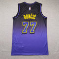 Luka Dončić #77 Los Angeles Lakers Nike City Edition Swingman Jersey – LakeShow Black/Purple
