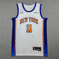 Jalen Brunson #11 New York Knicks City Edition Swingman Jersey – White (NYC)