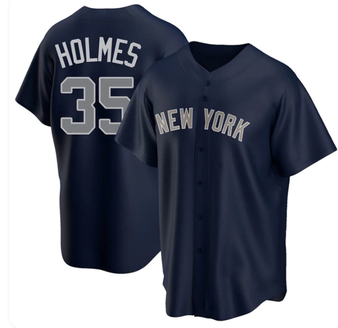 Men's New York Yankees Clay Holmes #35 Replica Jersey – Multiple Styles