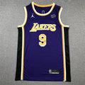 Bronny James Jr. #9 Los Angeles Lakers Statement Edition Jersey – Purple