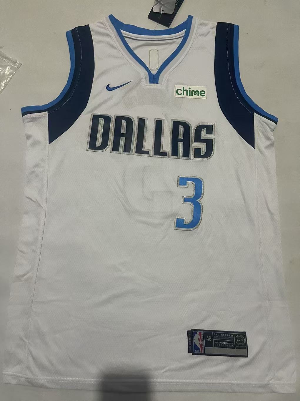 Davis #3 Dallas Mavericks Nike Association Edition Swingman Jersey – White