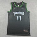 Naz Reid #11 Minnesota Timberwolves City Edition Swingman Jersey – Black