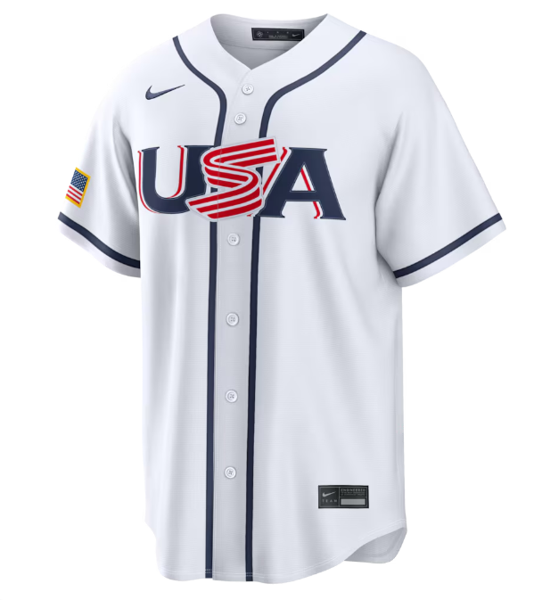 USA #99 Aaron Judge 2026 World Baseball Classic Nike Stadium Jersey – Home White | Official Edition