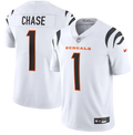 Ja'Marr Chase #1 Cincinnati Bengals Nike Game Jersey – White