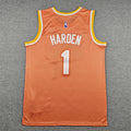 James Harden #1 Cleveland Cavaliers Nike City Edition Swingman Jersey – Orange