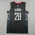 Alperen Şengün #28 Houston Rockets City Edition Swingman Jersey – Black
